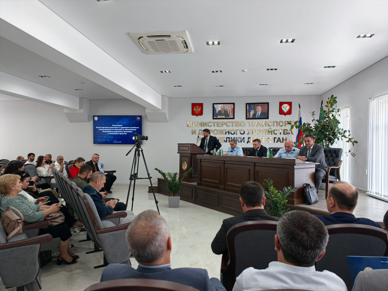 В Минтрансе Дагестана состоялась пресс-конференция, посвященная работе дорожных камер по концессионным соглашениям